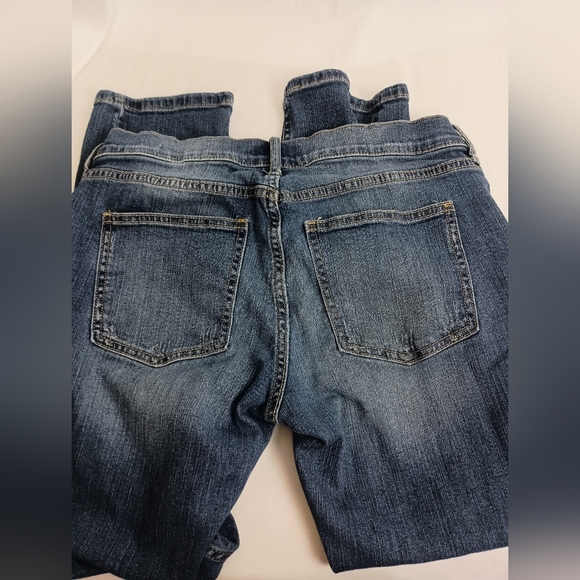 BANANA REPUBLIC Dark Blue Women's Girlfriend Designer Jeans (#1,402) - Picture 3 of 5